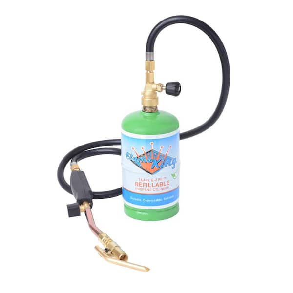 Propane Gas Torch Kit with 3 Burners for Melting and Brazing