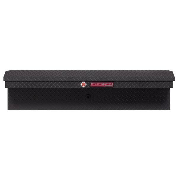 56 in. Matte Black Aluminum Low Profile Long Lo-Side Truck Tool Box