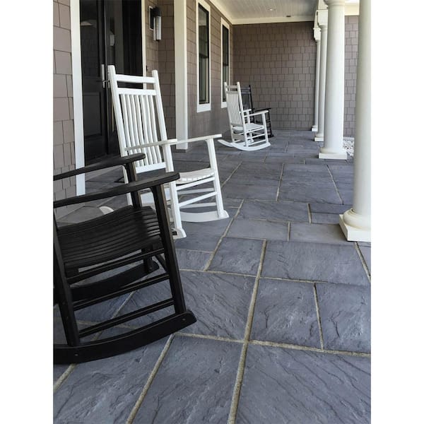 Slate 24 in. x 24 in. x 1.75 in. Bluestone Concrete Paver (22-Pieces/88 sq. ft./Pallet)