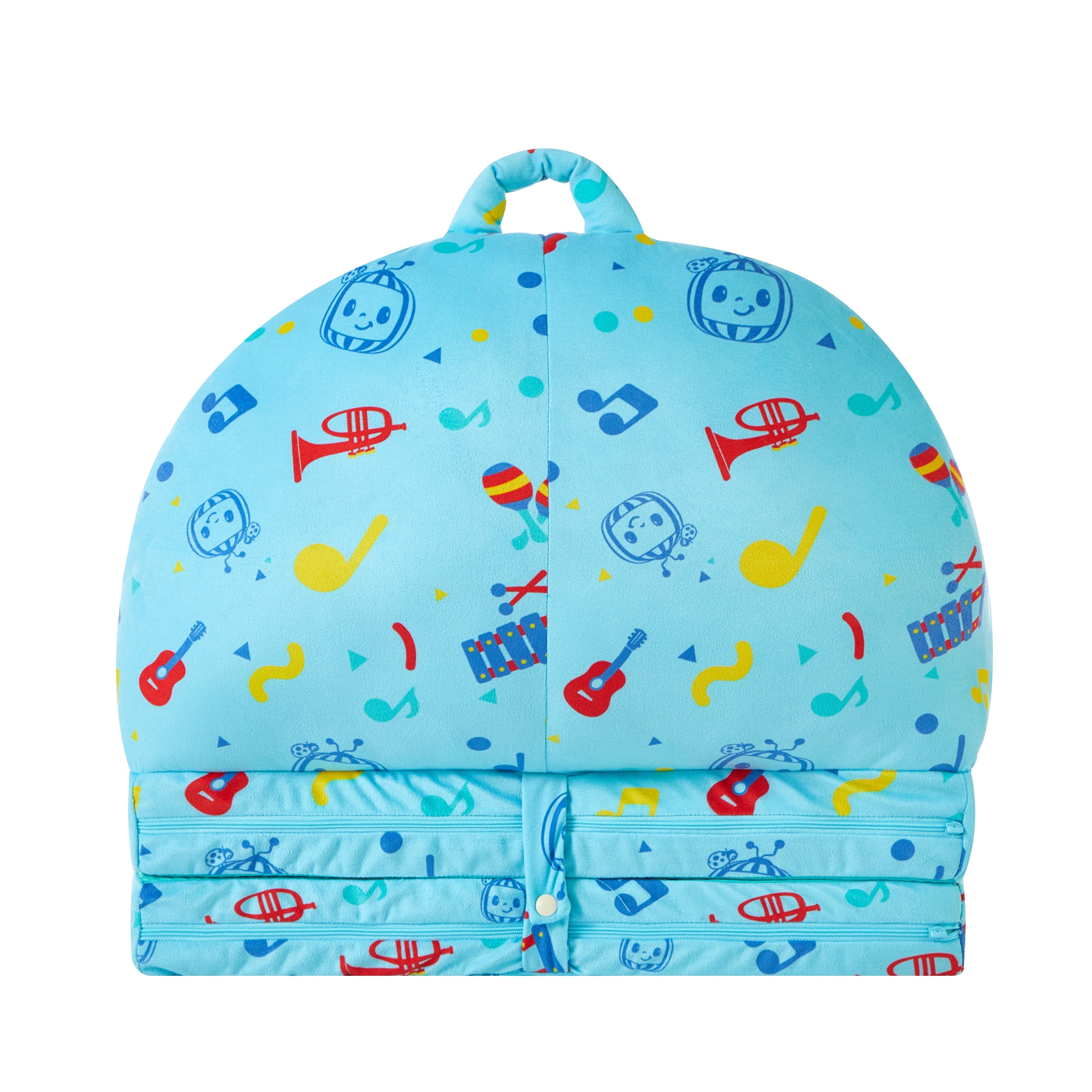 Moonbug Cocomelon 2-in-1 Flip Out Chair Blue