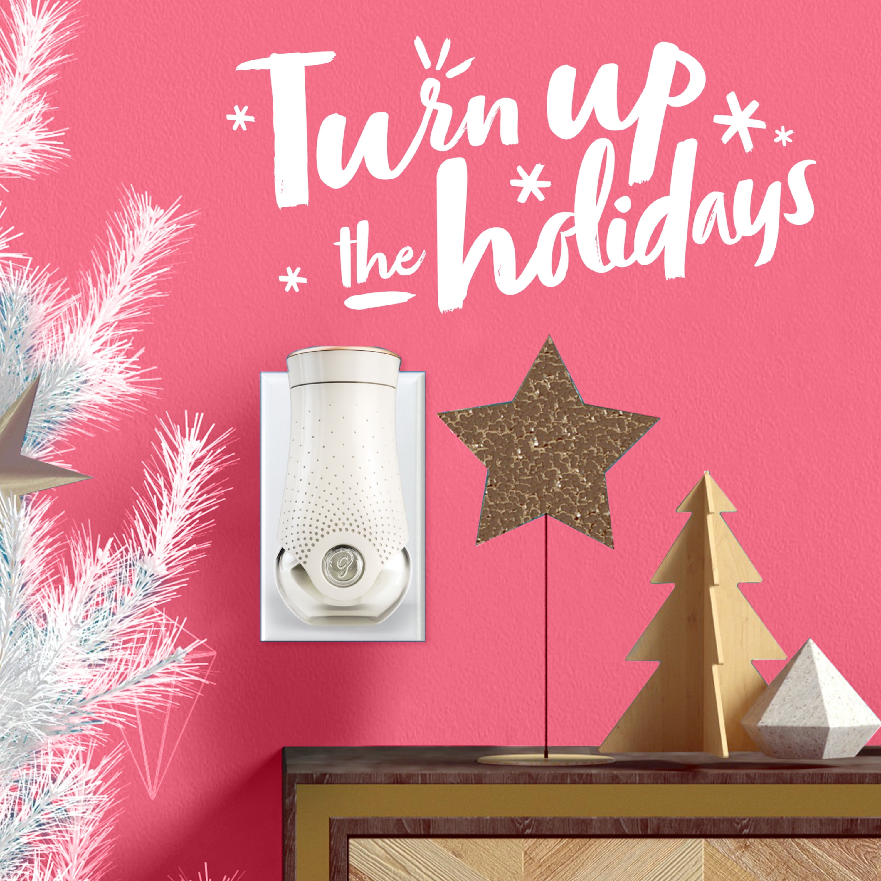 Glade PlugIns Scented Oil, 2 Refills, Crisp Cranberry Champagne, 0.67oz each, 1.34 oz Total