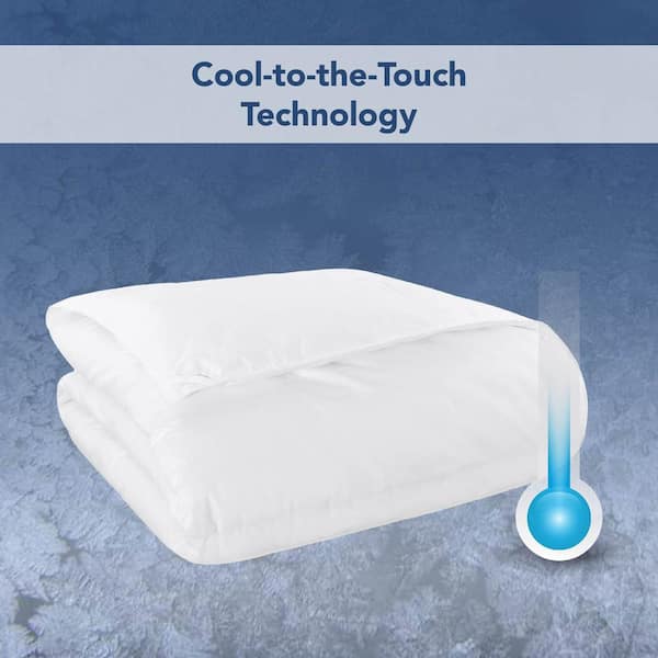 Cool Air Mesh Blue King Polyester Waterproof Mattress Protector