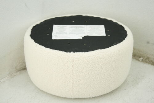 Nathan James 22801-4 Isaac 24in Modern Backless Bar Stool w Round Soft Padded