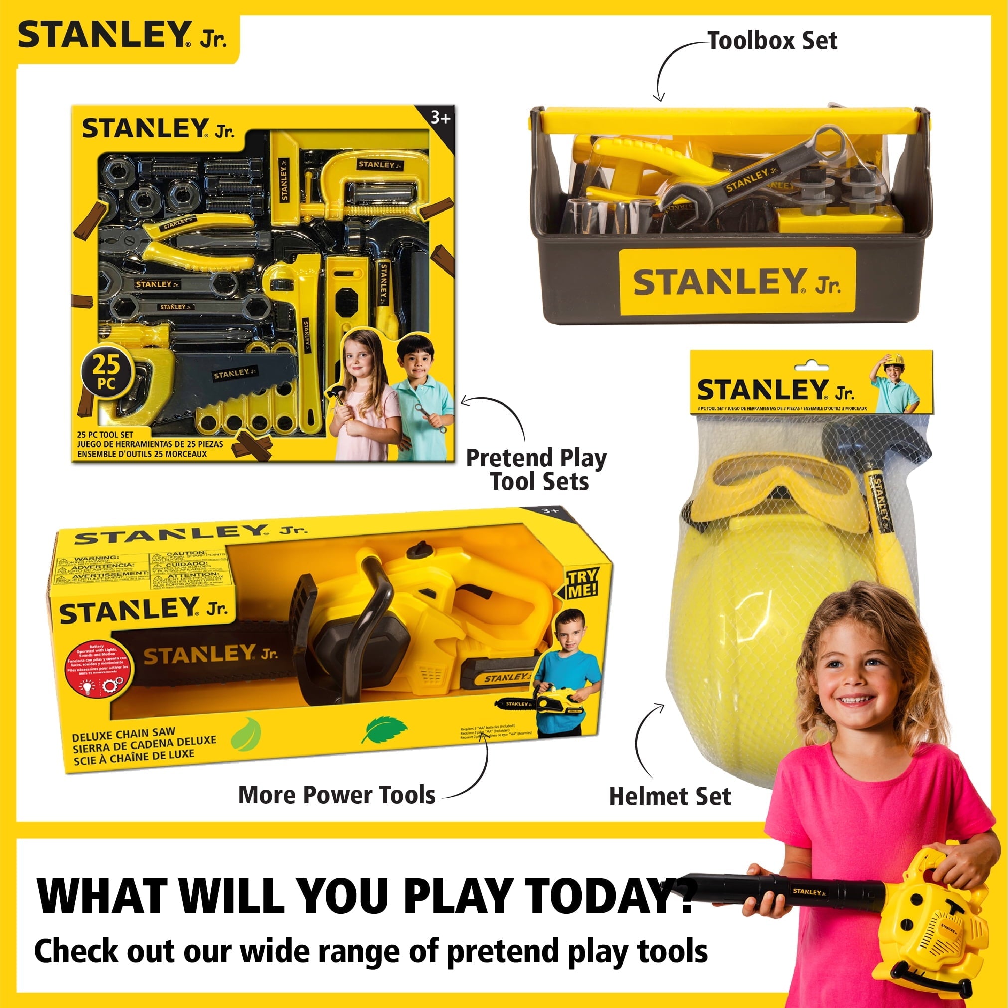 STANLEY Jr - Toy Battery Powered Leaf Blower