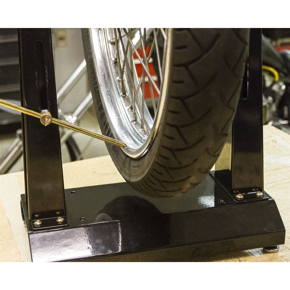 Black Widow Wheel Balancer Stand with Truing Arm