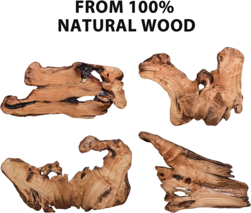 Live Edge Coffee Table, Natural Living Room Coffee Table with Clear Lacquer Fini