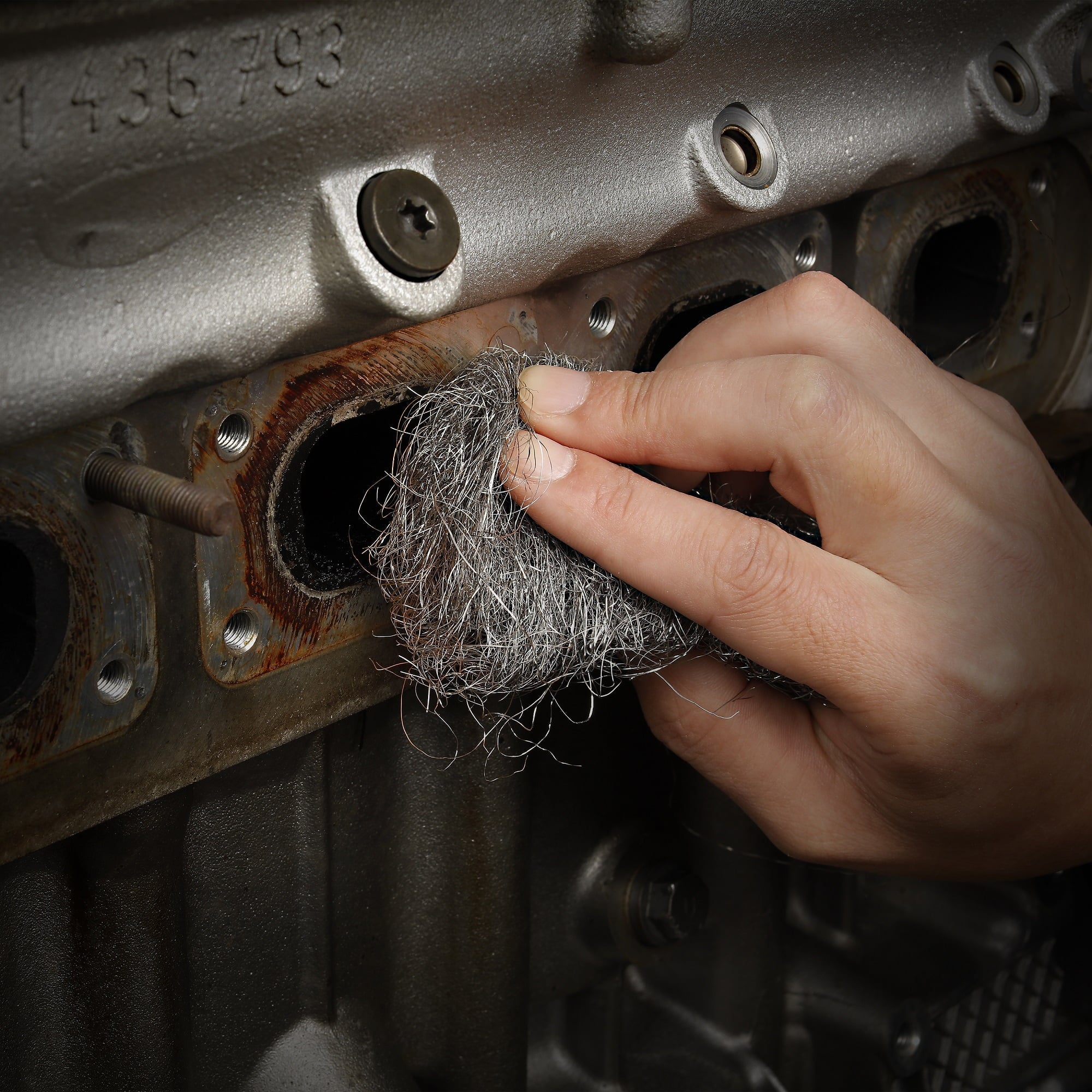 Hyper Tough #3 Coarse Steel Wool Pads, 12 Pack