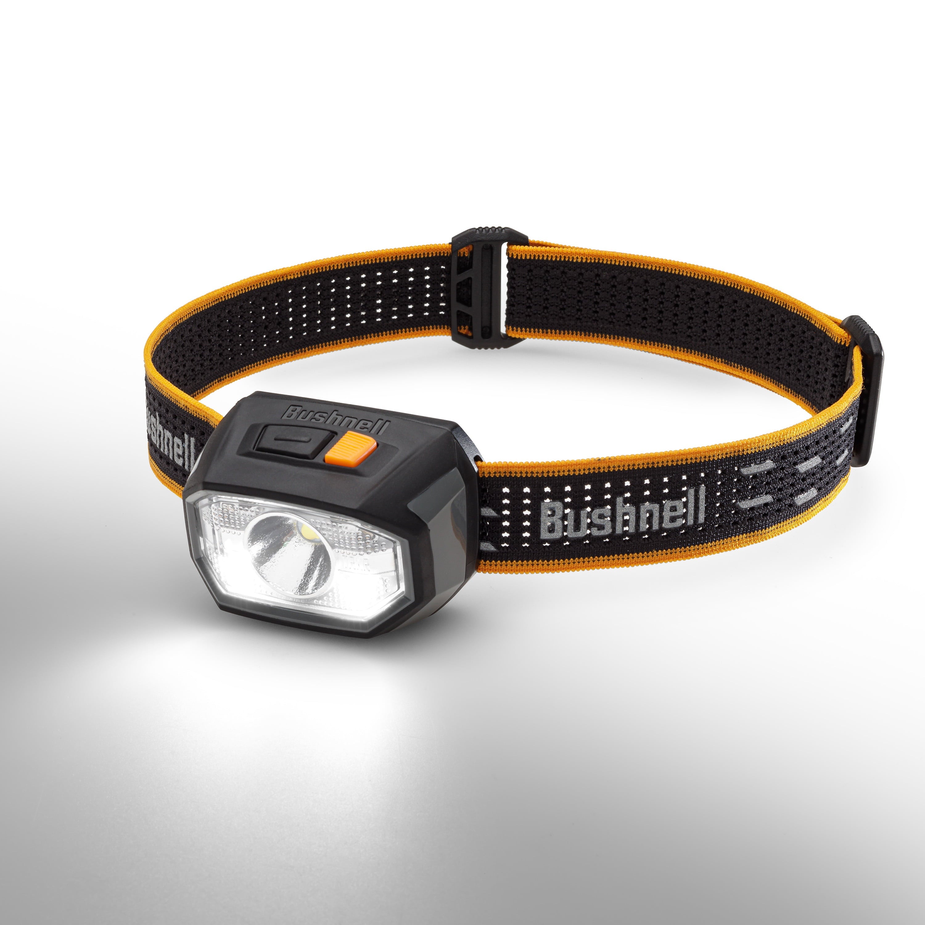 Bushnell 650 Lumen Rechargeable Dual Power LED Headlamp, Rechargeable & 3 AAA Batteries, 3 Ounce