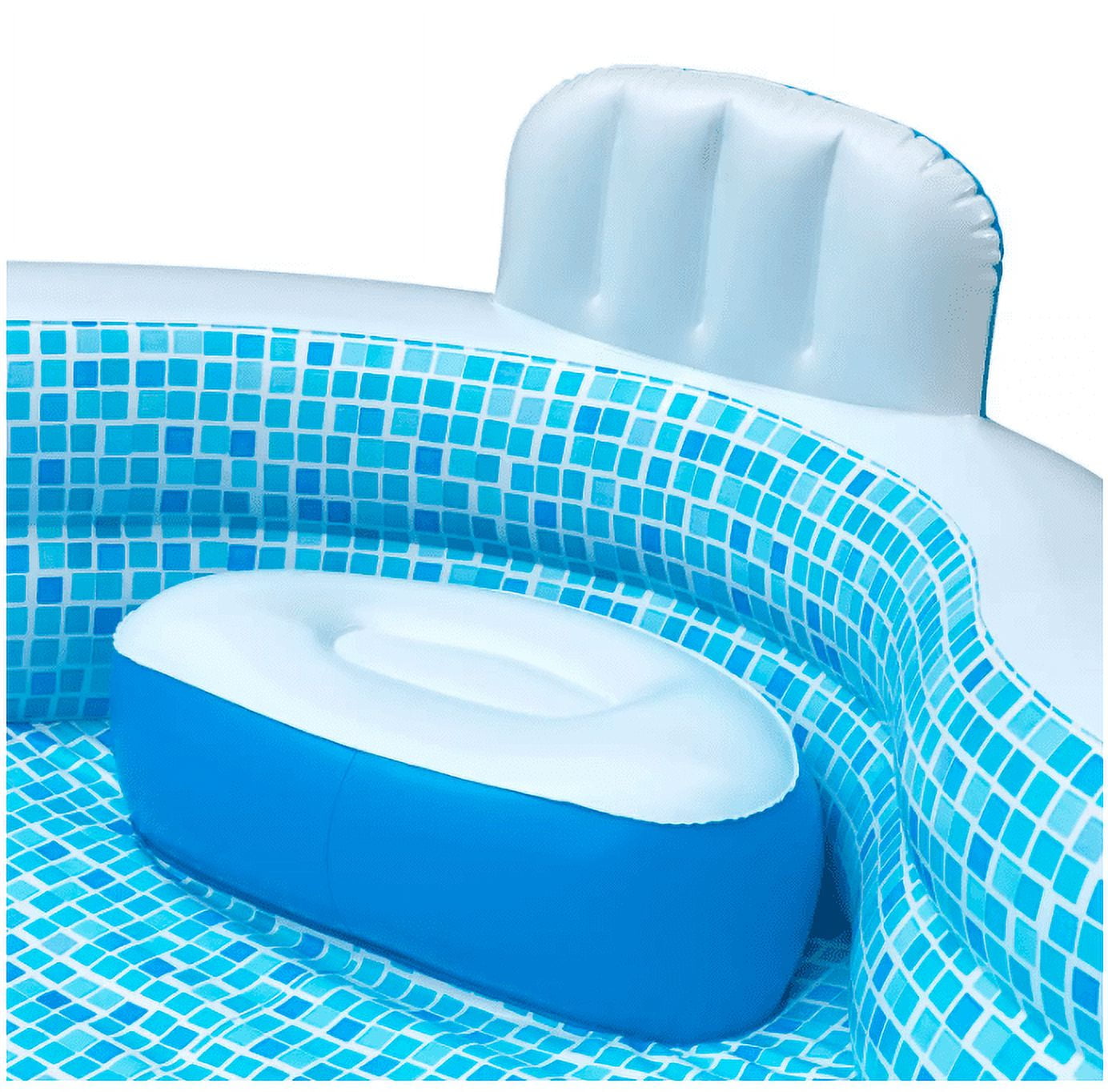 M.M  Mosaic Inflatable Family Pool 120