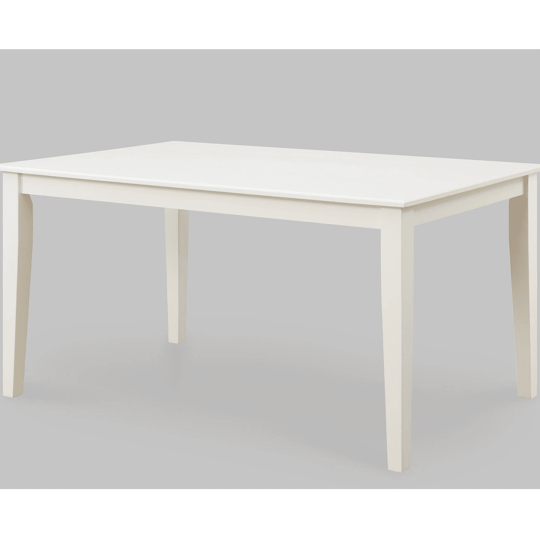 Better Homes & Gardens Bankston Dining Table, White