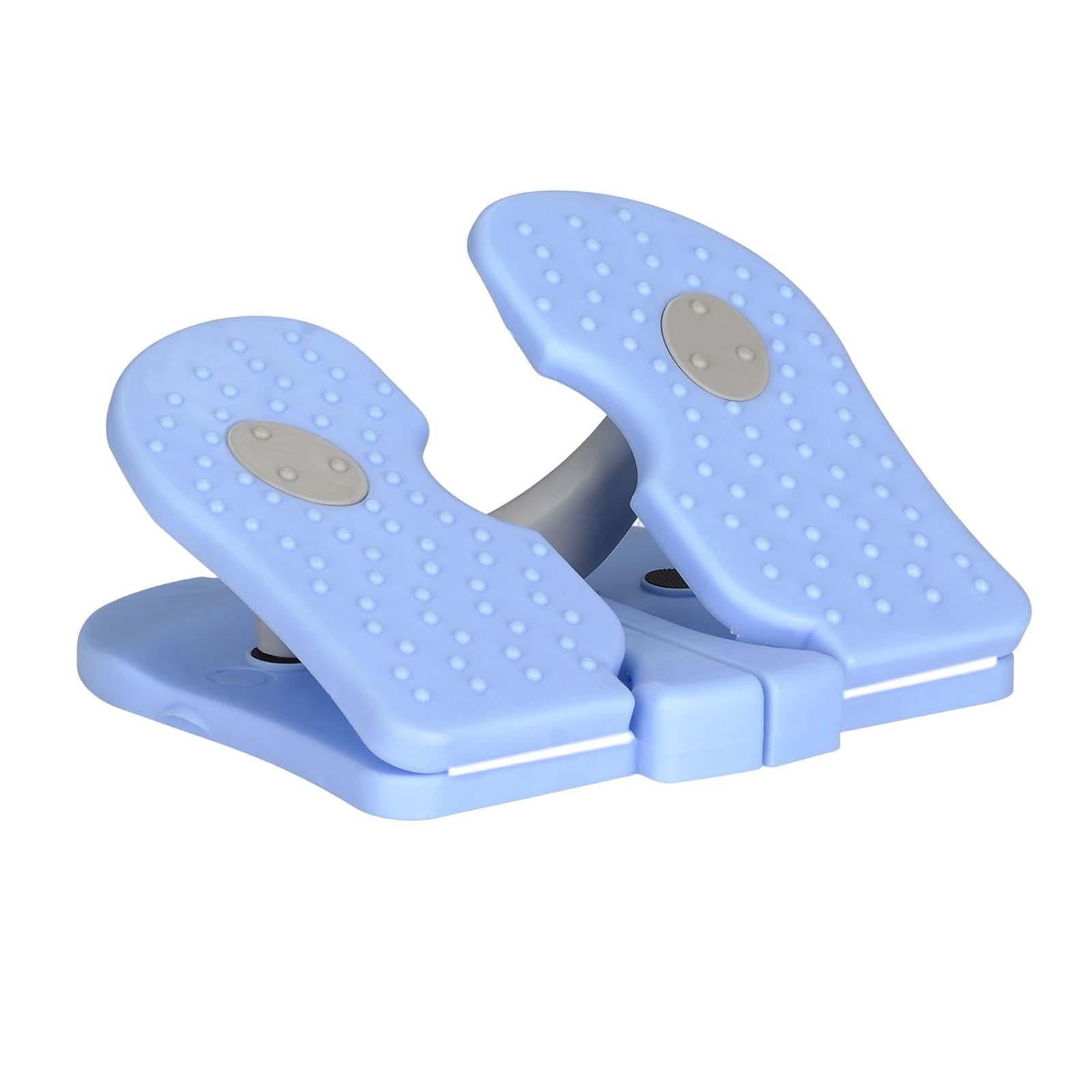 Foldable Fitness Stepper, Stair Stepper Climber Machine, under Tabletop, Exercise, Foot Machine for Trainer Living Room, Home Unisex, Gifts Blue