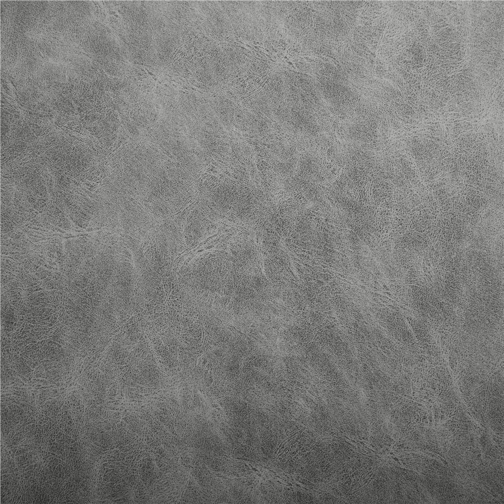 Topeakmart 2pcs 24'' H Modern Leather Bar Stools Backless Counter Hight, Gray