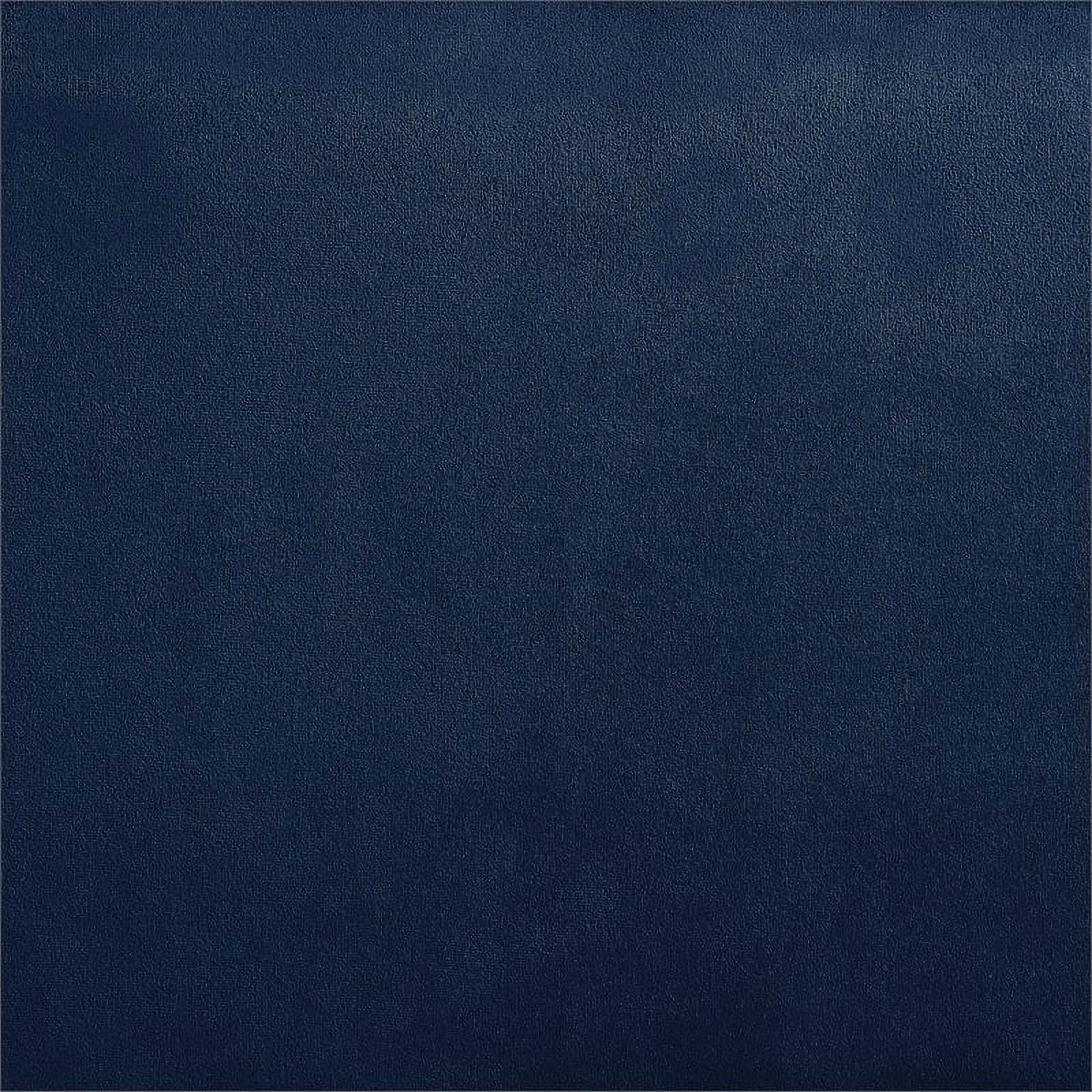 Maklaine Modern Velvet Sectional Sofa with Gold Legs in Blue