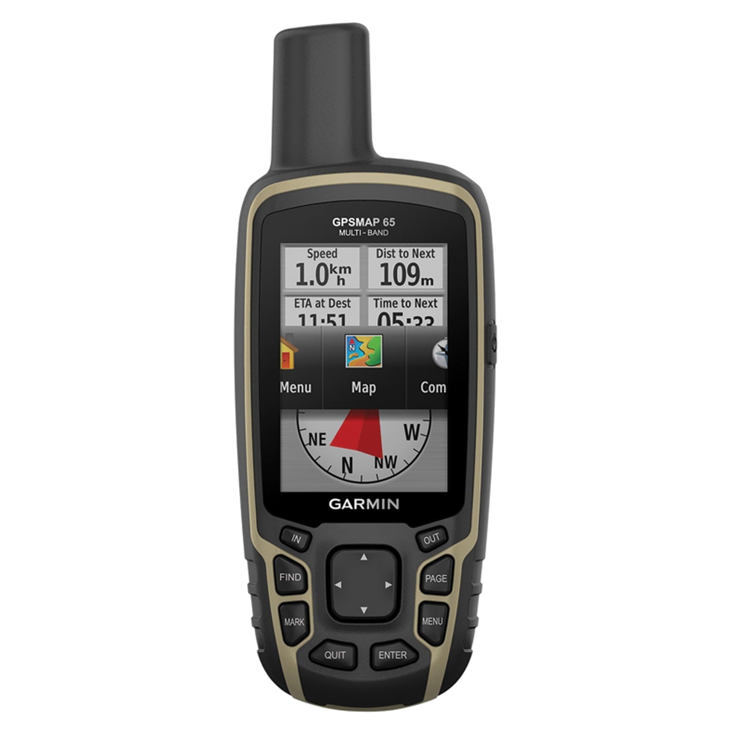 Garmin 010-02451-00 GPSMAP 65 Multi-Band/Multi-GNSS Handheld