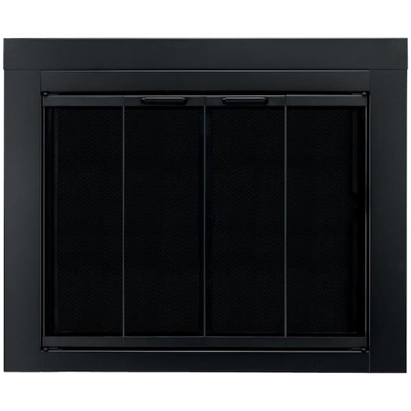 Ascot Medium Glass Fireplace Doors