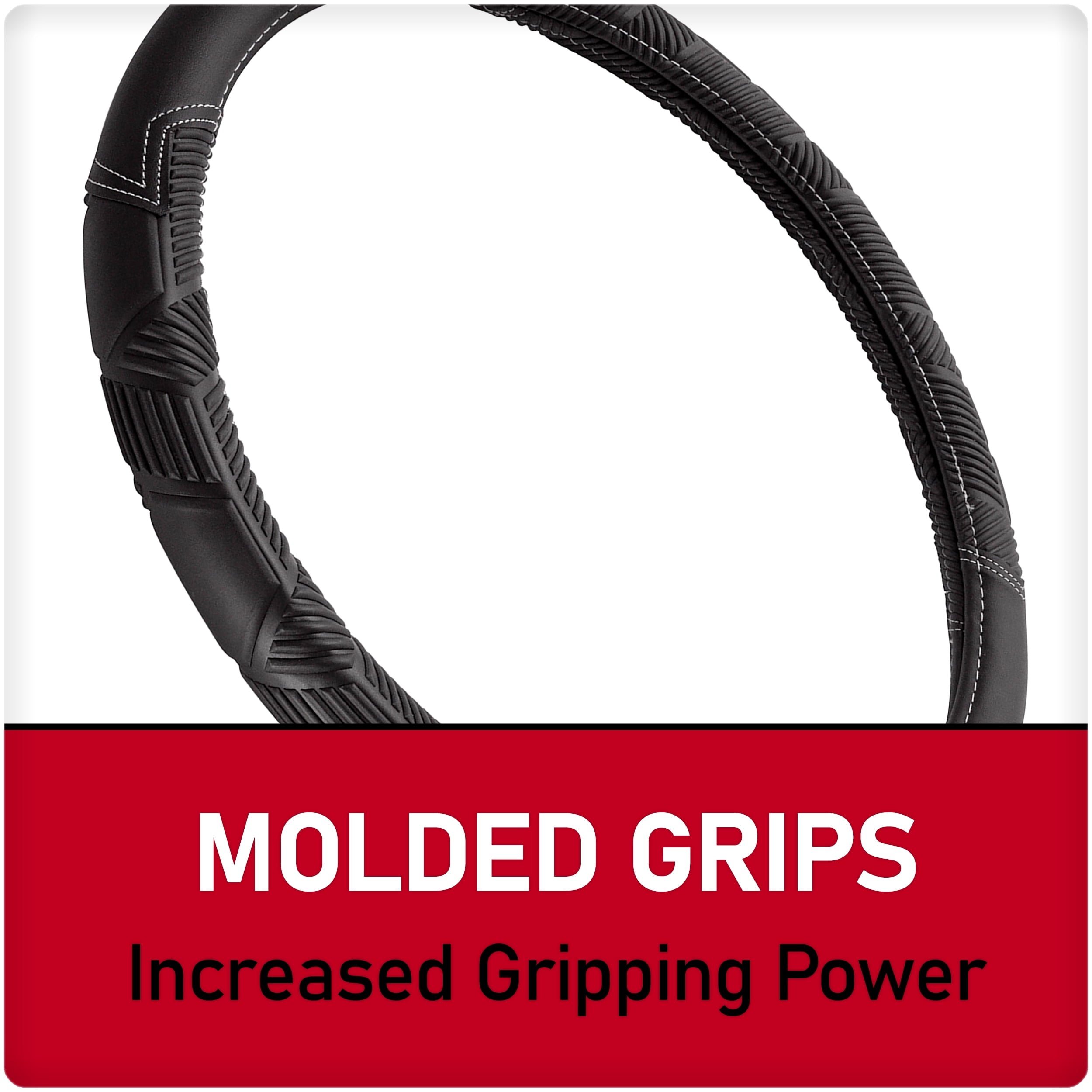 Genuine Dickies Heavy Duty Truck Steering Wheel Cover, Black