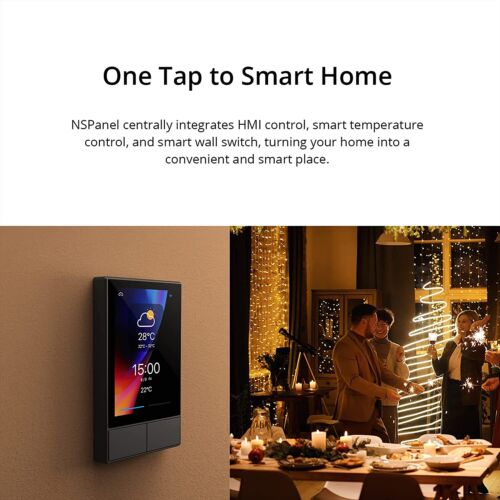 SONOFF WiFi Smart Home Touch Wall Light Switch Thermostat Central Control Panel