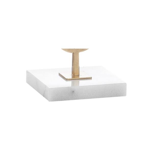 July 31 in. H Gold Leaf Metal Table Lamp