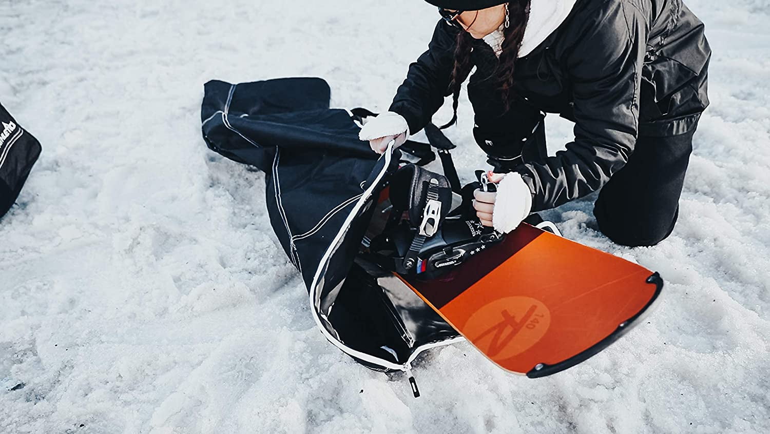 Athletico Two-Piece Snowboard and Boot Bag Combo