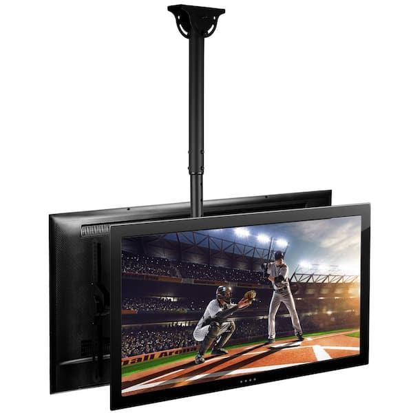 37 in. - 70 in. Dual Full Motion TV Ceiling Mount with 20-Degree Tilt, 198 lbs. Load Capacity