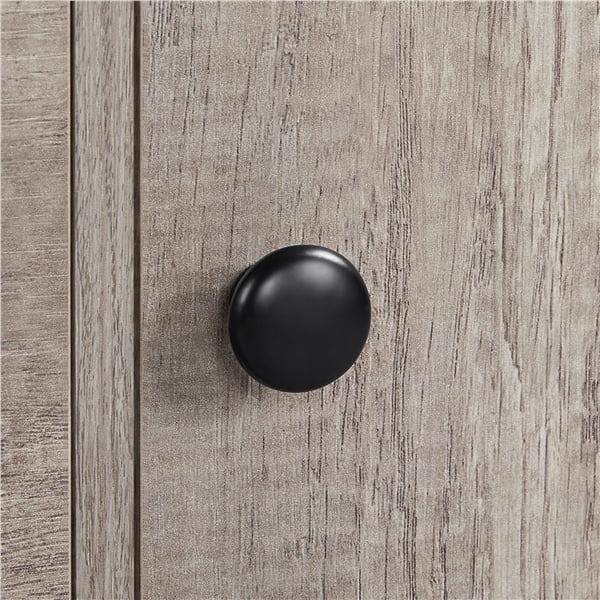 Topeakmart Floor Storage Cabinet with 2 Open Shelves, 3 Drawers and 1 Cupboard, Gray