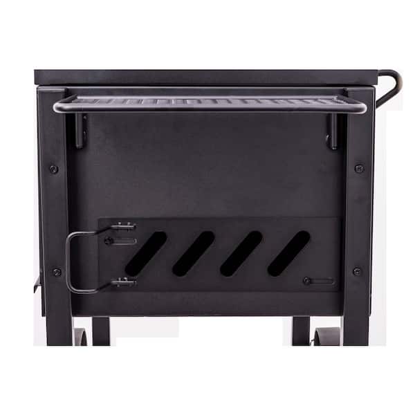 Judge Charcoal Smoker Grill in Black with 540 sq. in. Cooking Space