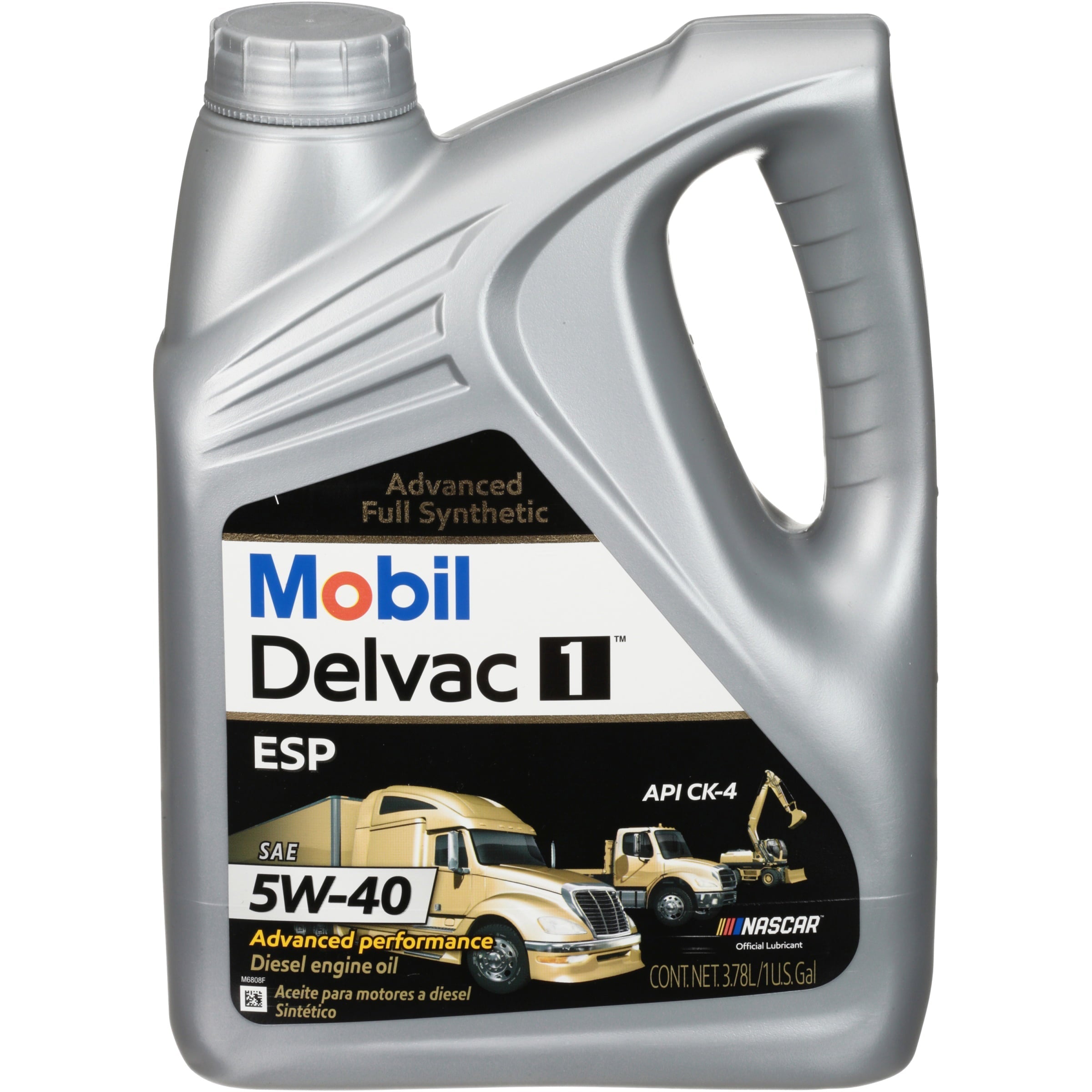 Mobil Delvac 1 ESP Heavy Duty Full Synthetic Diesel Engine Oil 5W-40, 1 Gal.
