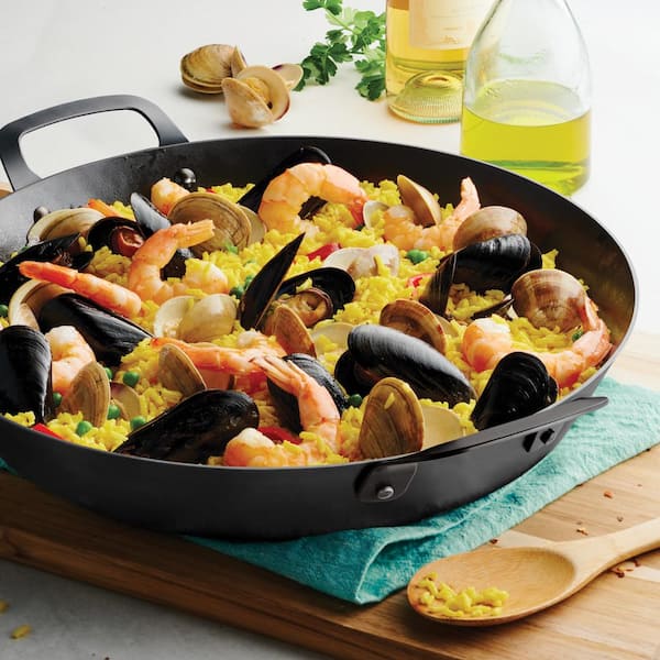 15 in. Carbon Steel Paella Pan
