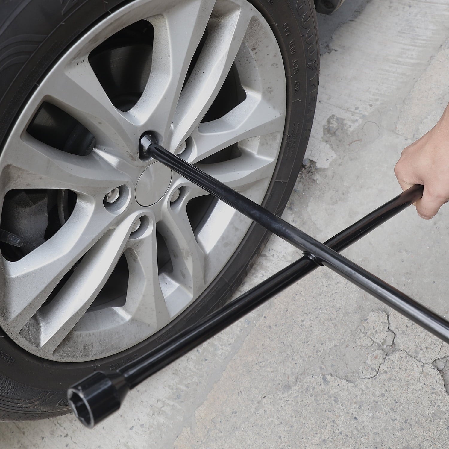 Hyper Tough Automotive 20-inch Lug Wrench, Carbon Steel, Model 6223