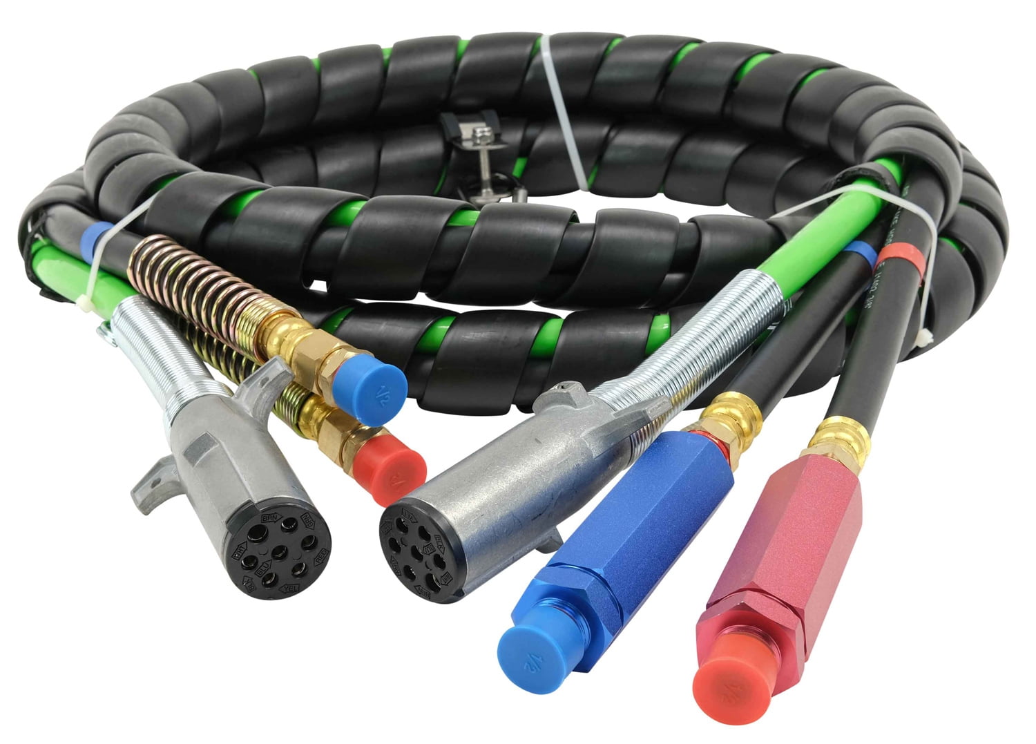 Mytee Products 3-in-One Rubber Air Hose Electrical Cable Wrap 12' Air Line Hose