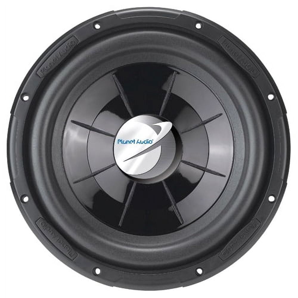 Planet Audio AXIS PX10 | 10 Inch 800W Single 4 Ohm Shallow Slim Subwoofer 10