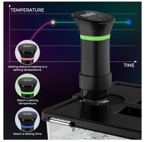 VPCOK Sous Vide Precision Immersion Cooker 1000 WATT Model: 805A