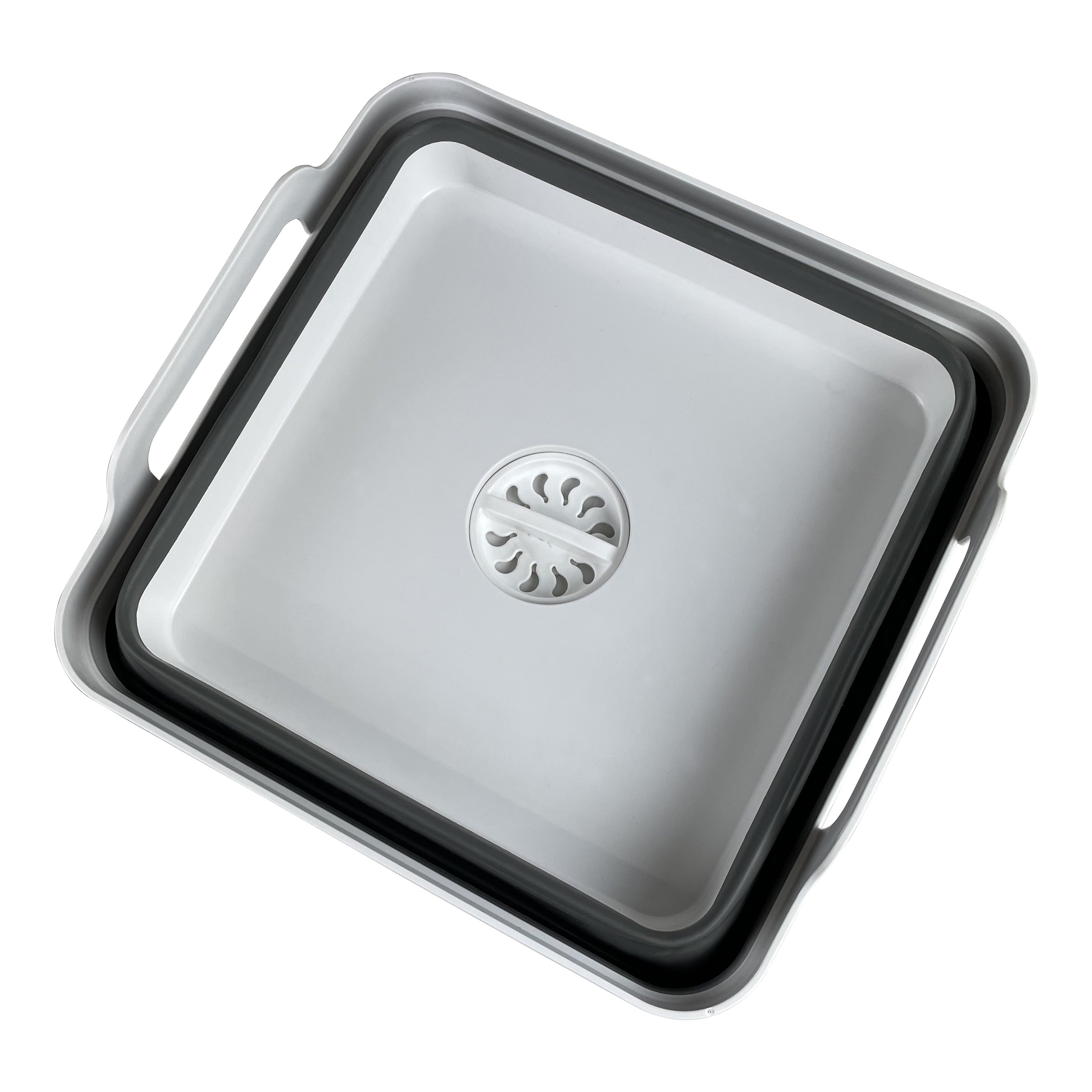 Ozark Trail 10-quart Collapsible Sink 12.1 in L x 12.1 in W x 2.75 in H (7.87 in expanded)