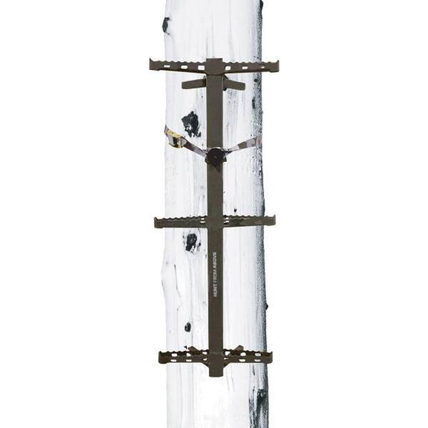 Ranger Traction Climbing Sticks with Treestand and Full Body Safety Harness