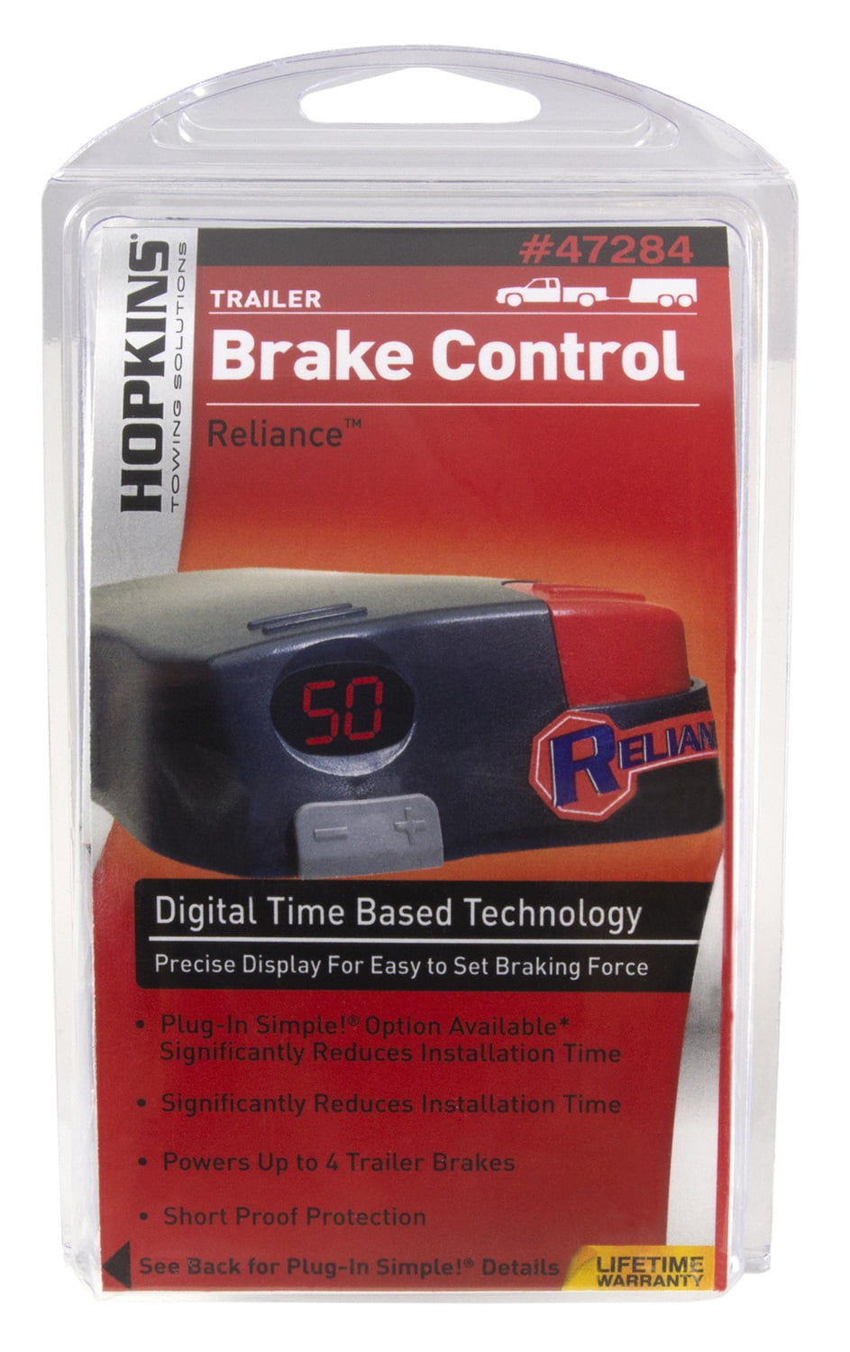 Hopkins Towing Solution 47284 Reliance Electronic Brake Control 2015 Chevrolet Silverado 1500