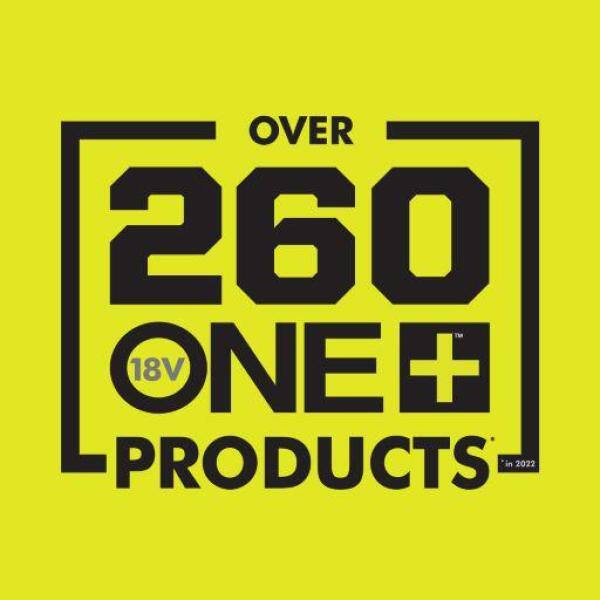 ONE+ 18V Cordless 6-Tool Combo Kit with 1.5 Ah Battery, 4.0 Ah Battery, Charger, and LINK Rolling Tool Box