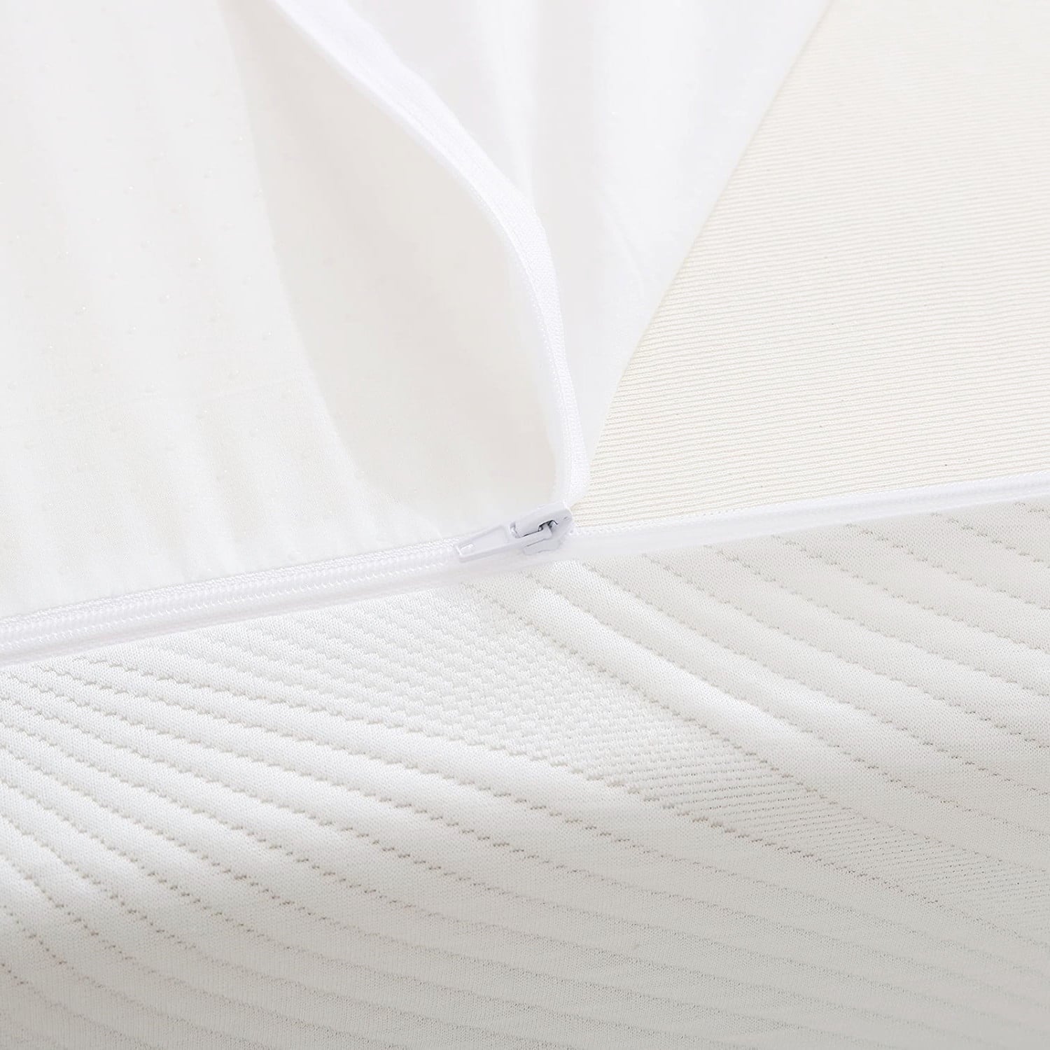 inch Memory Foam & Innerspring Hybrid Mattress, Medium Firm Bed in a Box for Pressure Relief, Queen Mattress