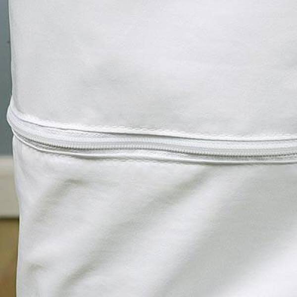 12in. LuxGuard Bed Bug, Microfiber Dust Mite and Allergen Proof Allergy King Mattress Protector and Zip Cover Encasement