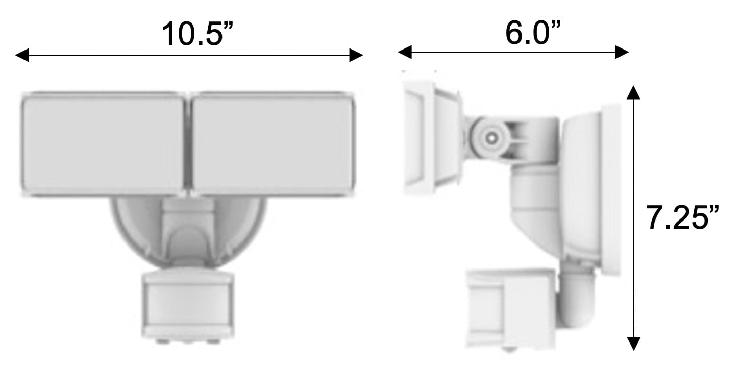 HT 1500 Lumen Solar Security Light
