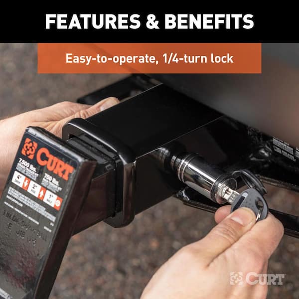 7,500 lbs. 2 in. Drop Trailer Hitch Ball Mount Draw Bar Towing Starter Kit with 2 in. Ball (2 in. Shank)