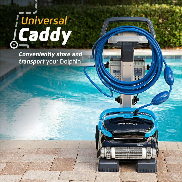 Dolphin Nautilus CC Plus Robotic Pool Cleaner with Caddy