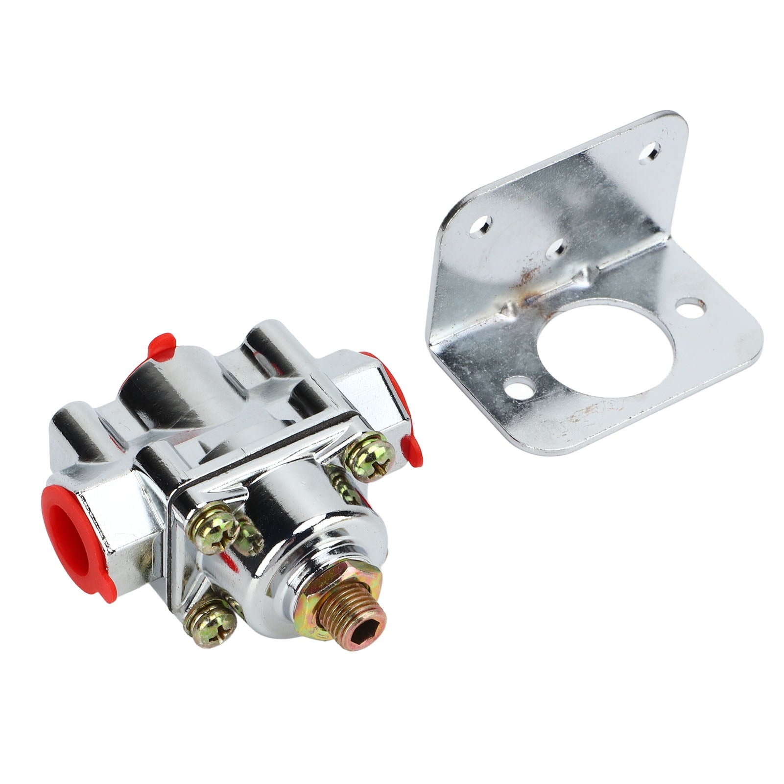 Fuel Pressure Regulator Set, High Strength Solid Stable Performance 1-4 PSI Rustproof Carb Part 12-804  For Holley