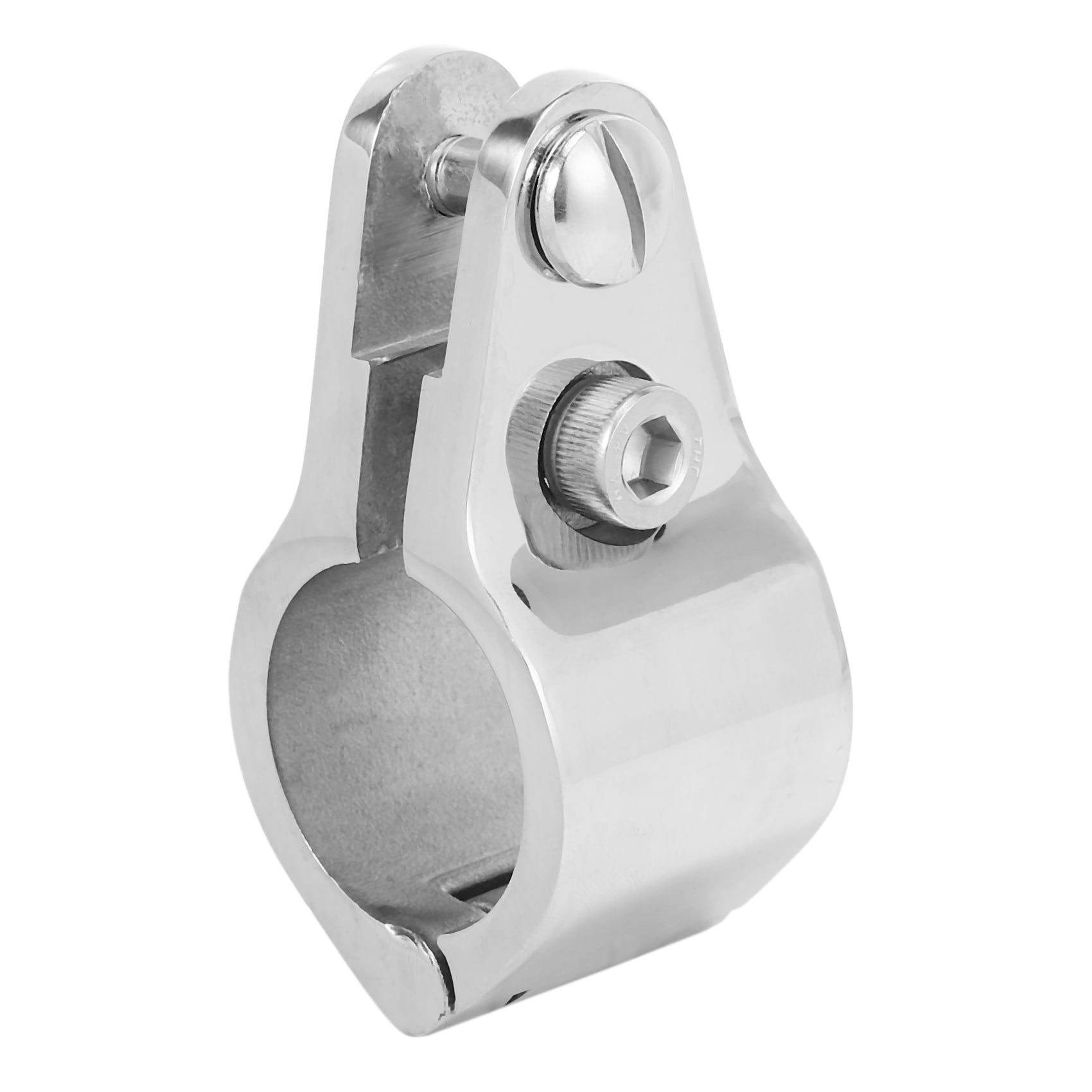 25Mm Fitting Boat Bimini Top Hinged Jaw Slide 316 Stainless Steel with 2 Screws Easy Install