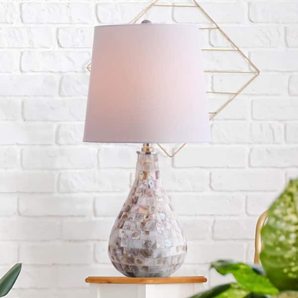 Mona 20.5 in. Seashell Mini Table Lamp