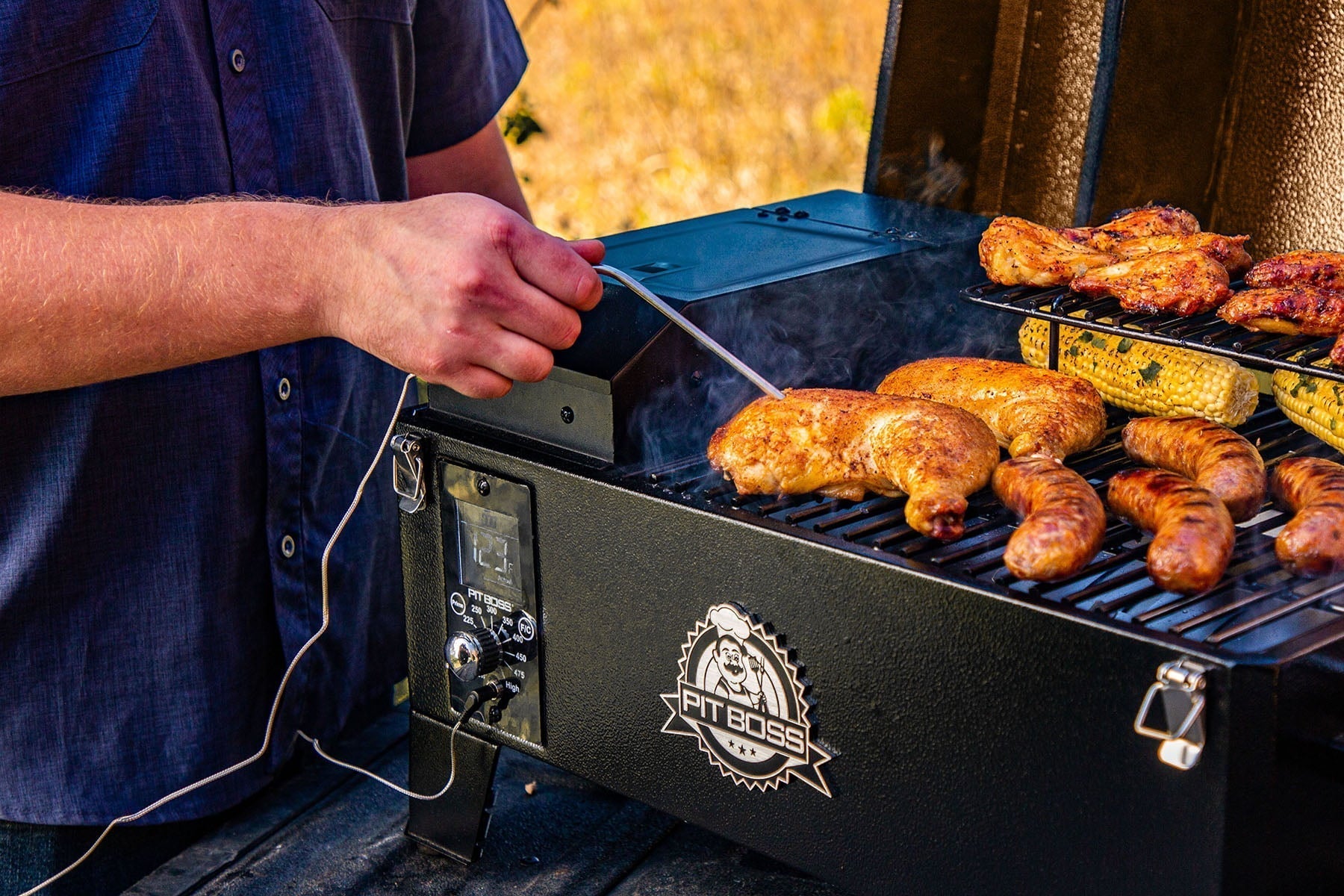 Copper Series Table Top Wood Pellet Grill - PB150PPG