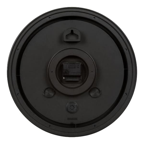 15.75 In. Indoor/Outdoor Multi-Colored Quartz Analog Wall Clock w/ Temp - Margaritaville 