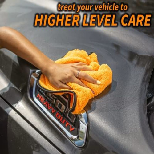 Car Wash Kit with 5-12 ft Extension Pole // Washing Brushes Set 8-piece