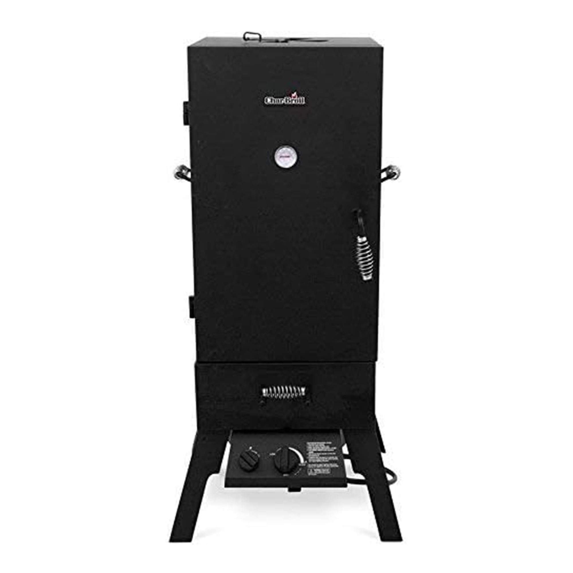 Char-Broil Vertical 45 Inch Liquid Propane Outdoor Steel Gas Smoker, Black