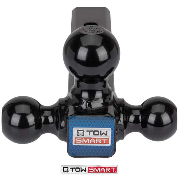 Class 3 Up to 10,000 lb. 1-7/8 in., 2 in, and 2-5/16 in. Ball Diameters TriBall Adjustable Trailer Hitch Ball Mount