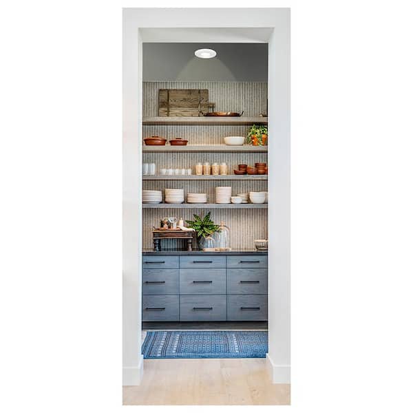 5 in. Mini Closet Light LED Flush Mount with White and Bronze Trims fits 3.5 in. 4 in. Junction Boxes 7-Watt (12-Pack)